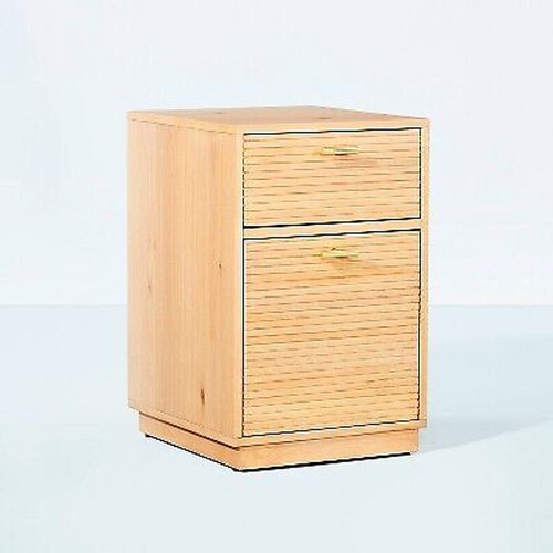 Grooved wood drawer vertical - grooved,