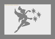 Tinkerbell Fairy Mylar Stencil