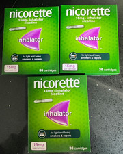 NICORETTE INHALATOR 15 mg 36