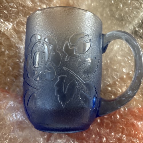 Vintage arcoroc rosa blue - vintage,