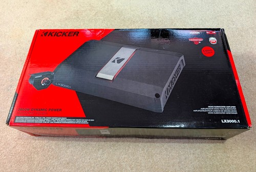 Kicker lx3000 mono class d - lx3000.1, class-d