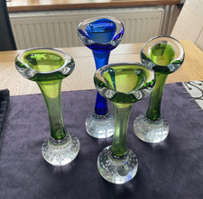4 x Vintage ASEDA GLASS