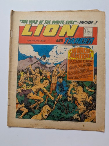 Lion and thunder comic - lion,