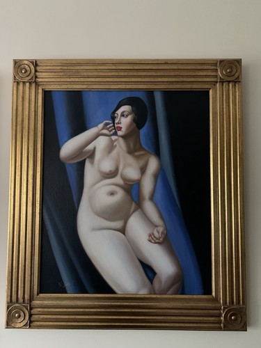 Oil painting the style - painting, of