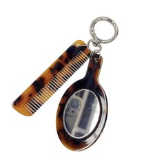Leopard Print Acetate Comb