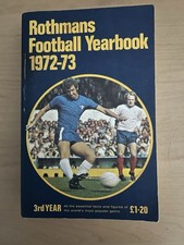 Rothmans 1972/73 Football