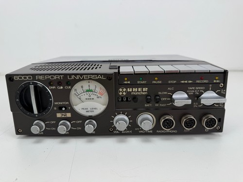 Uher 6000 report monitor - report,