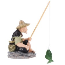 Miniature Fisherman Figurines