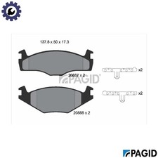 BRAKE PAD SET DISC BRAKE