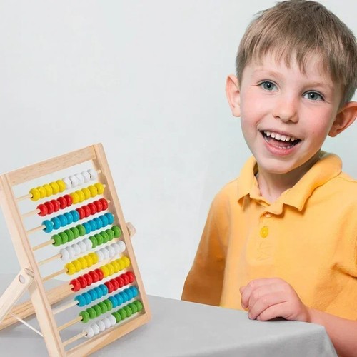 Wooden counting abacus 100 - counting,