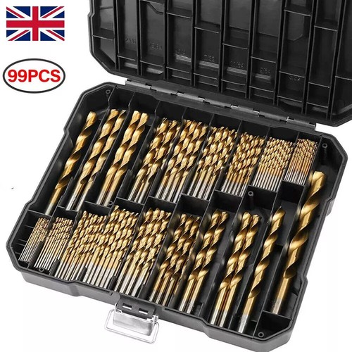 99pcs titanium coated hss - 99pcs,