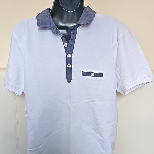 Nanny state men white - m, polo