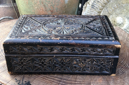 Cigar box antique edwardian - cigar,