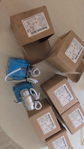 Motorised ball valves - ball,