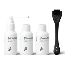 Minoxidil 5%  Dermaroller Sons Hair Regrowth Treatment for Men 3-Month Supply