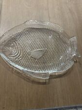 EUC Fish Shaped Embossed Clear