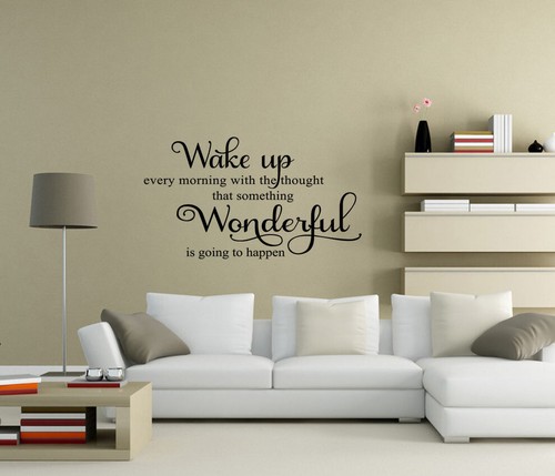 Wake something wonderful - up,