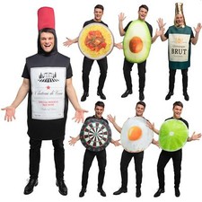 Funny Food Drink Sports Costume Adults Fancy Dress Stag Hen Party Halloween