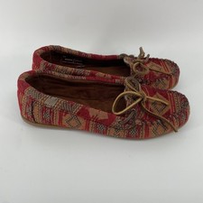 Minnetonka Red Baja Aztec