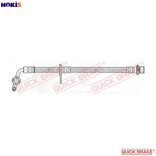 Brake hose 970 for - brake,