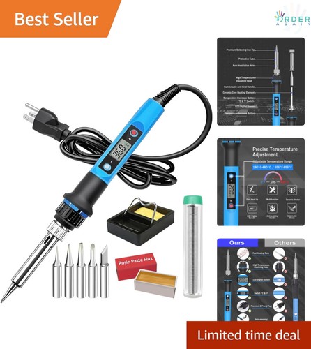 Soldering iron kit 80w - kit,