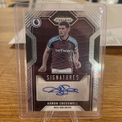 Aaron cresswell auto panini - aaron,