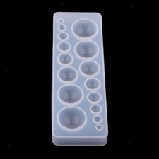 Silicone Domed Cabochon Mold Resin Casting Mould DIY Jewelry Making Tools