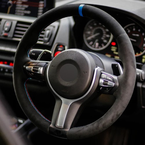 Alcantara steering wheel cover - alcantara,