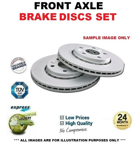 Front vented brake discs for - front,
