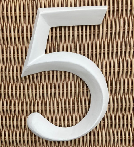 Posh graffiti decorative - "5",