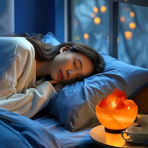 Himalayan bowl salt lamp - himalayan,