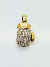 9ct Yellow Solid Gold CZ
