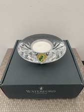 Waterford Crystal Candle Holder Wedge Cut Nicky Votive Tea Light,  3.5” In Box