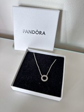 Pandora Pave Collier Sterling