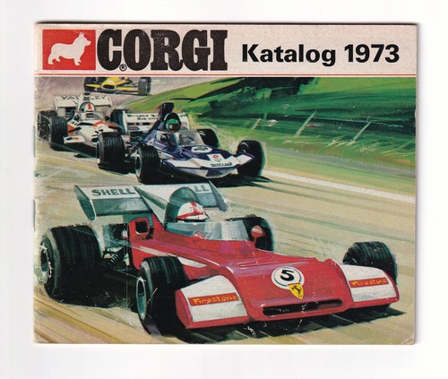 German corgi toys - german, catalogue