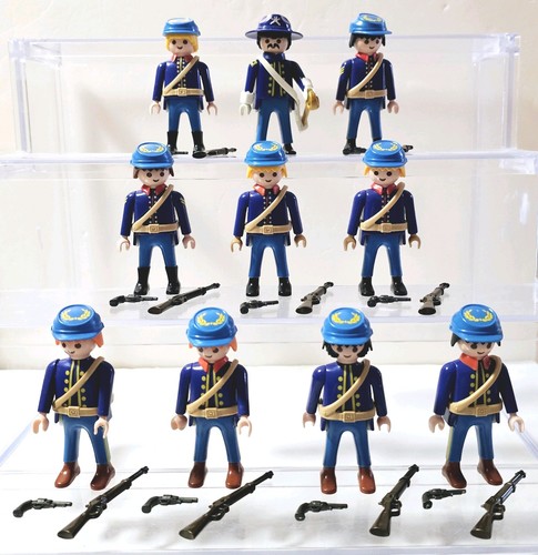 Playmobil union soldiers - union,