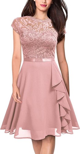 Ladies ruffle vintage - ruffle, lace