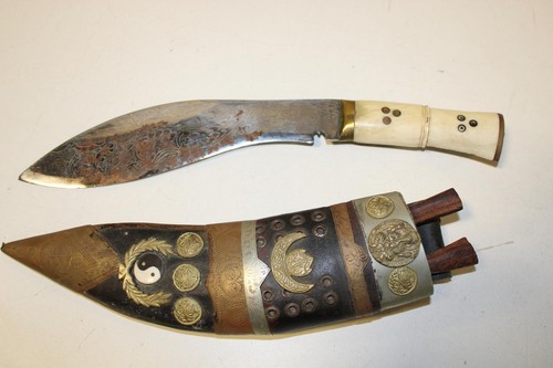 Antique nepal gurkha knife - antique,