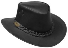 Genuine Leather Hat Western
