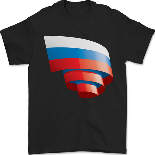 Curled russia flag russian - russian, day