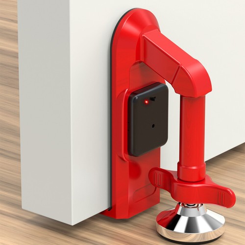 Portable door lock stopper - lock,