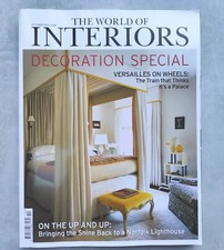 Vintage Octover Oct 2013 The World Of Interiors  Magazine Decoration Special 