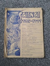 Vintage Science Fiction Fanzine Swedish Science Fiction -Nytt 1961 Collectable