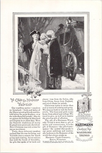 Hartmann vintage print - hartmann, ad