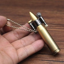 Free Name engrave Lighter Permanent Kerosene Lighter Bullet sharp tip #351