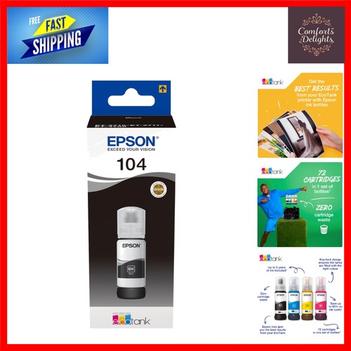 Genuine epson 104 - black,