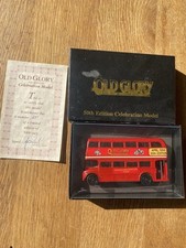 OLD GLORY MAGAZINE 50th Anniversary 1:76 Routemaster Bus by SEEROL / H. Seener