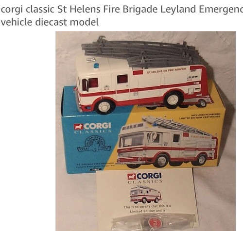 Corgi leyland fire - corgi,