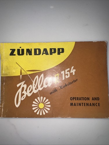 Zundapp bella r154 kickstart - zundapp,