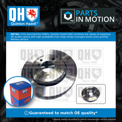Brake discs pair vented - 2x,